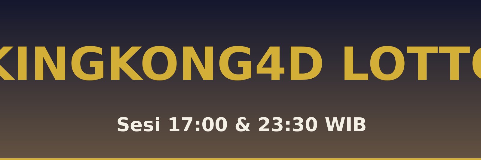 Kingkong4D Lotto Lubuk Tarok
